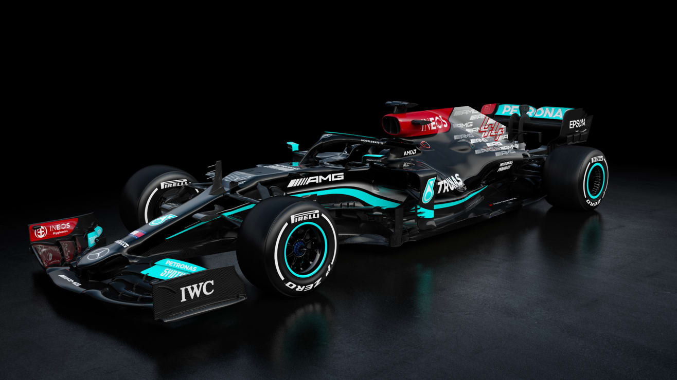 Mercedes retain black livery as they unveil Hamilton and Bottas new F1 car for 2021 Formula 1®