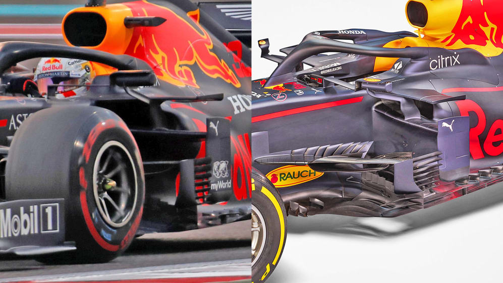 Red Bull reveal RB16B F1 car set to be piloted by Verstappen and Perez in  2021