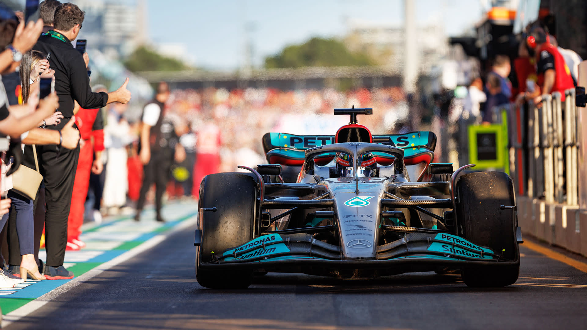 Mercedes steeling themselves for challenging Imola Sprint weekend Formula 1®