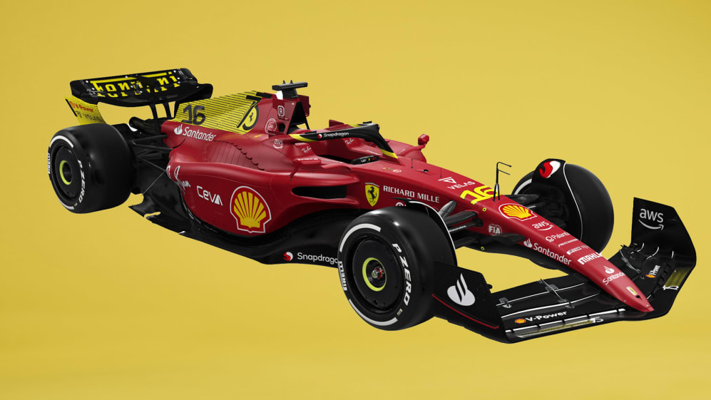 Ferrari unveil special livery with a splash of yellow for home Grand Prix  at Monza