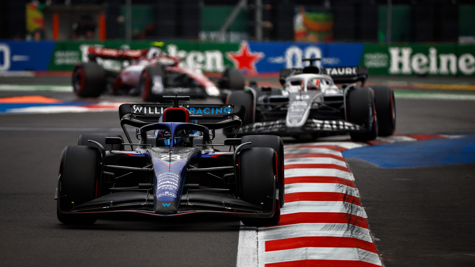 Mixed emotions at Williams as Mexico City GP leaves Albon feeling  'pleasantly surprised' and Latifi 'very lonely