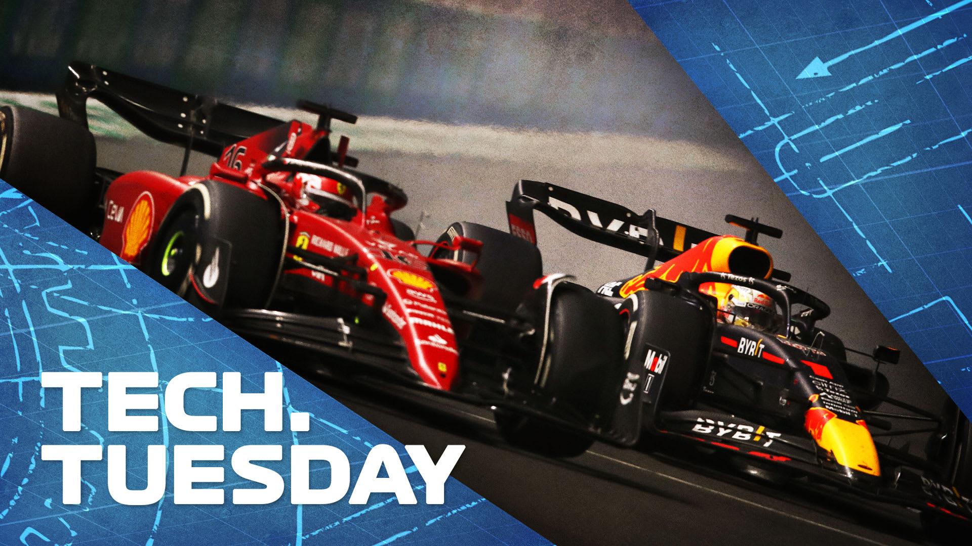 beundre kobling Tante TECH TUESDAY: Red Bull and Ferrari's wildly different solutions to the  challenge of Jeddah | Formula 1®