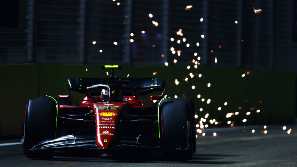 Sainz leads Ferrari one-two in Sao Paulo GP practice