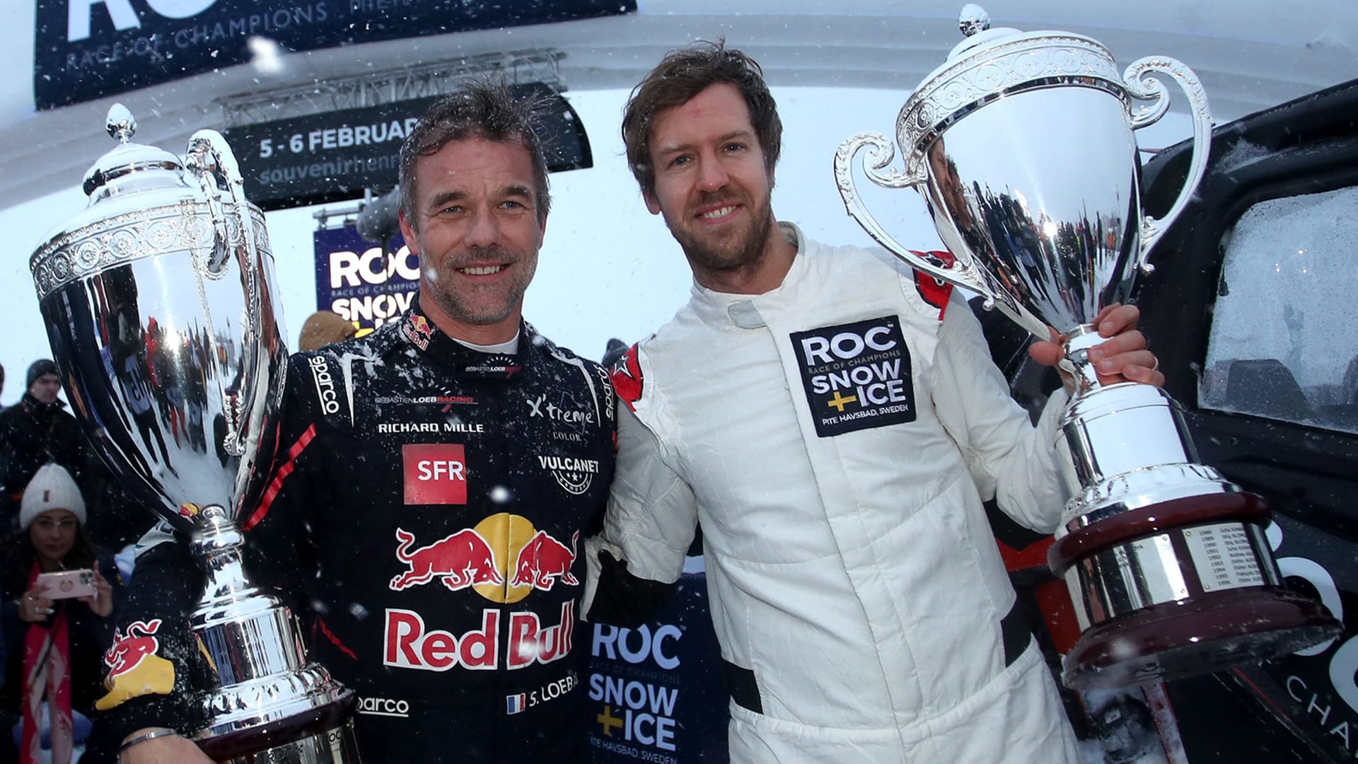 Sebastien was just too fast today' – Vettel loses out to Loeb in