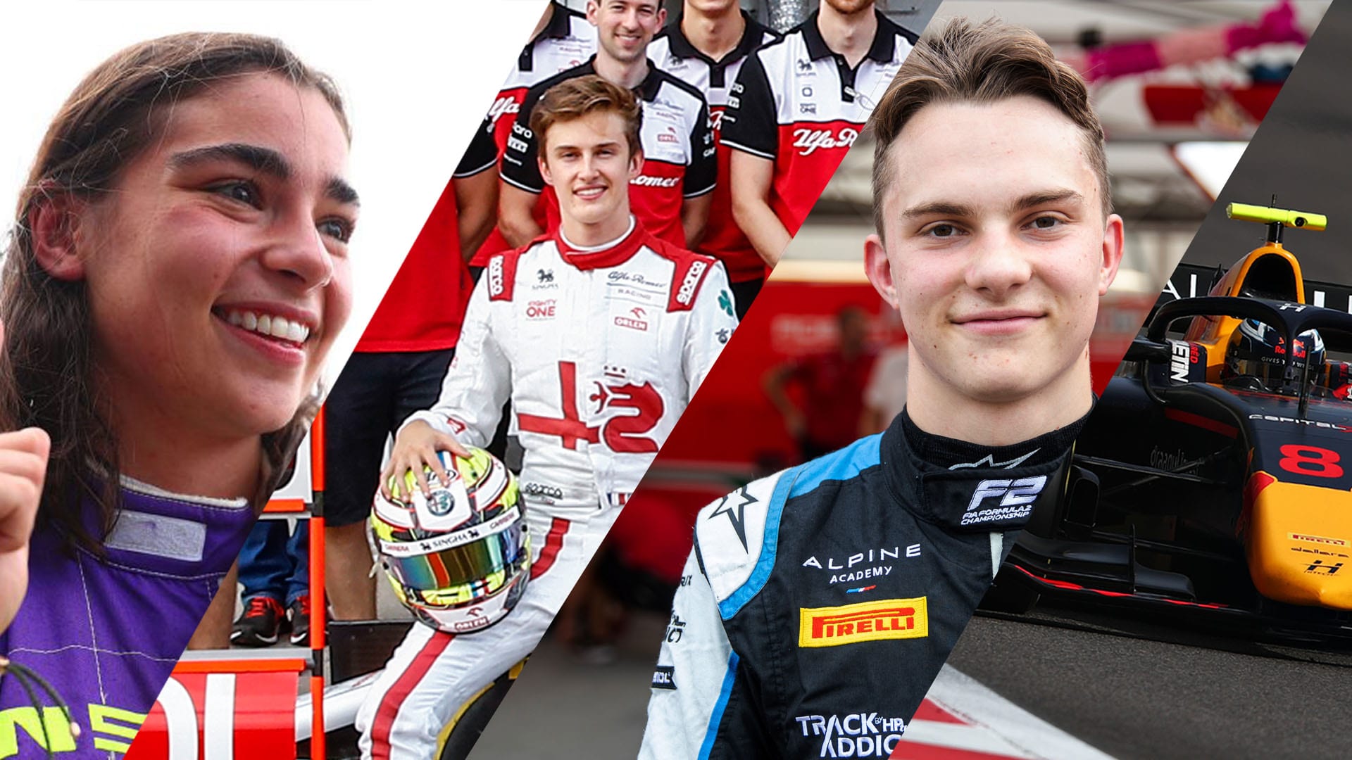 NEXT GEN 20 of the most exciting up-and-coming talents on the road to F1 Formula 1®