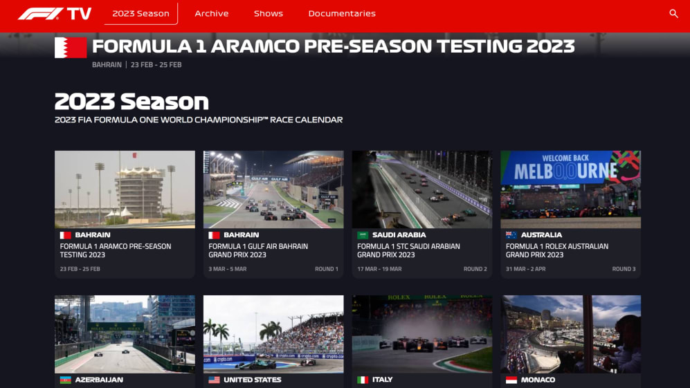 F1 2023: When is the next race, full race schedule and how to watch on TV