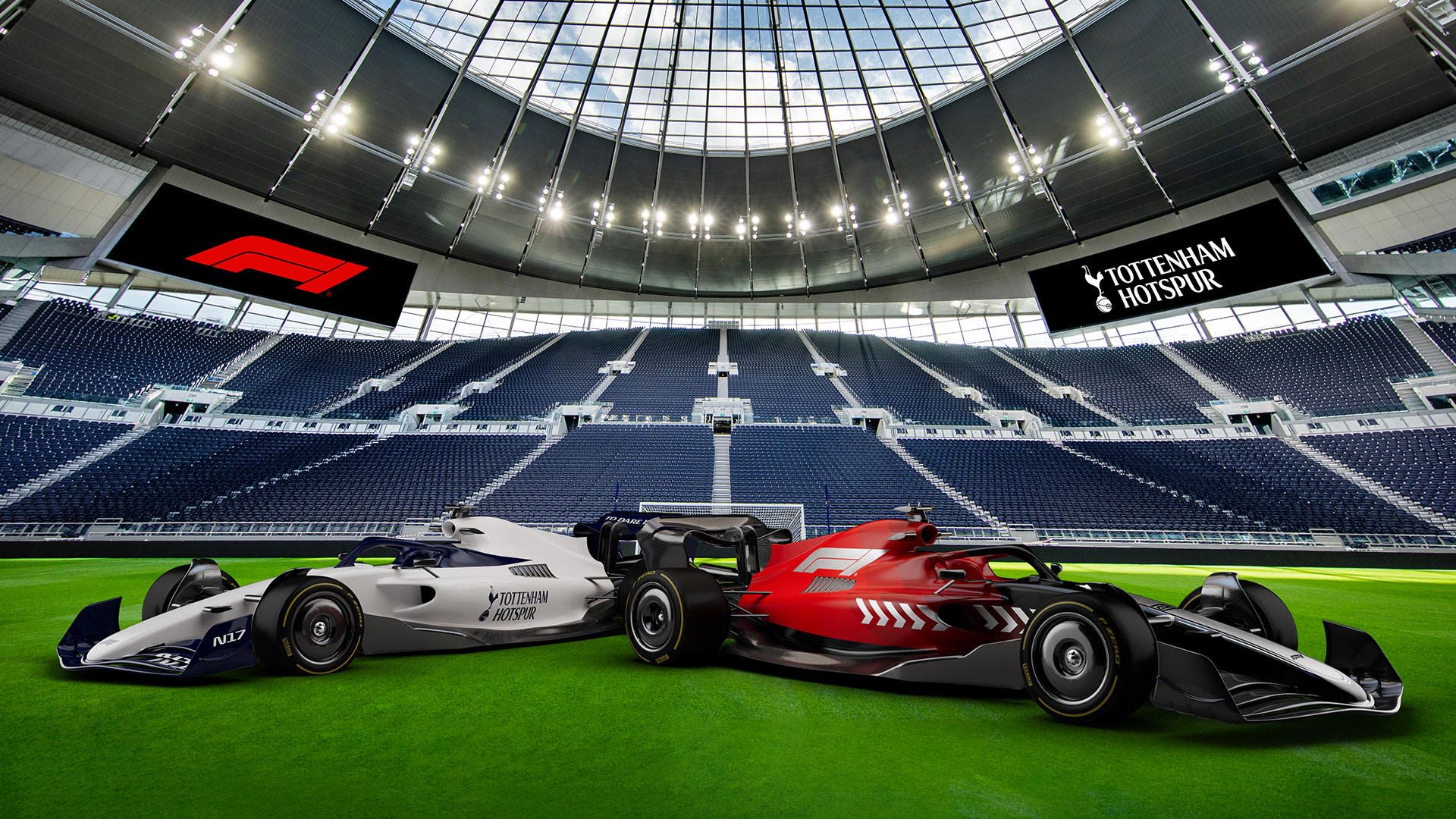 Formula 1 and Tottenham Hotspur FC join forces to find the next generation of F1 drivers Formula 1®
