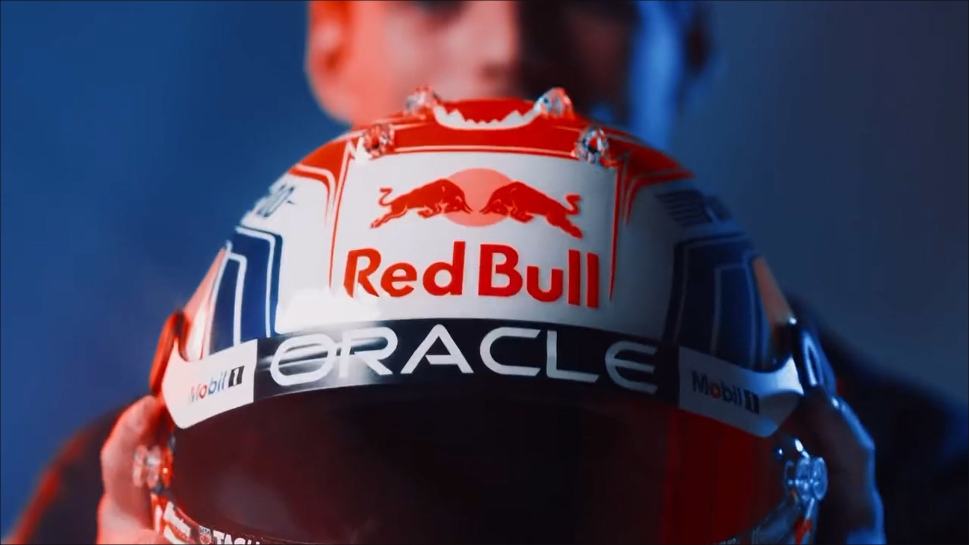 Download Max Verstappen Red Bull Racing Helmet Wallpaper