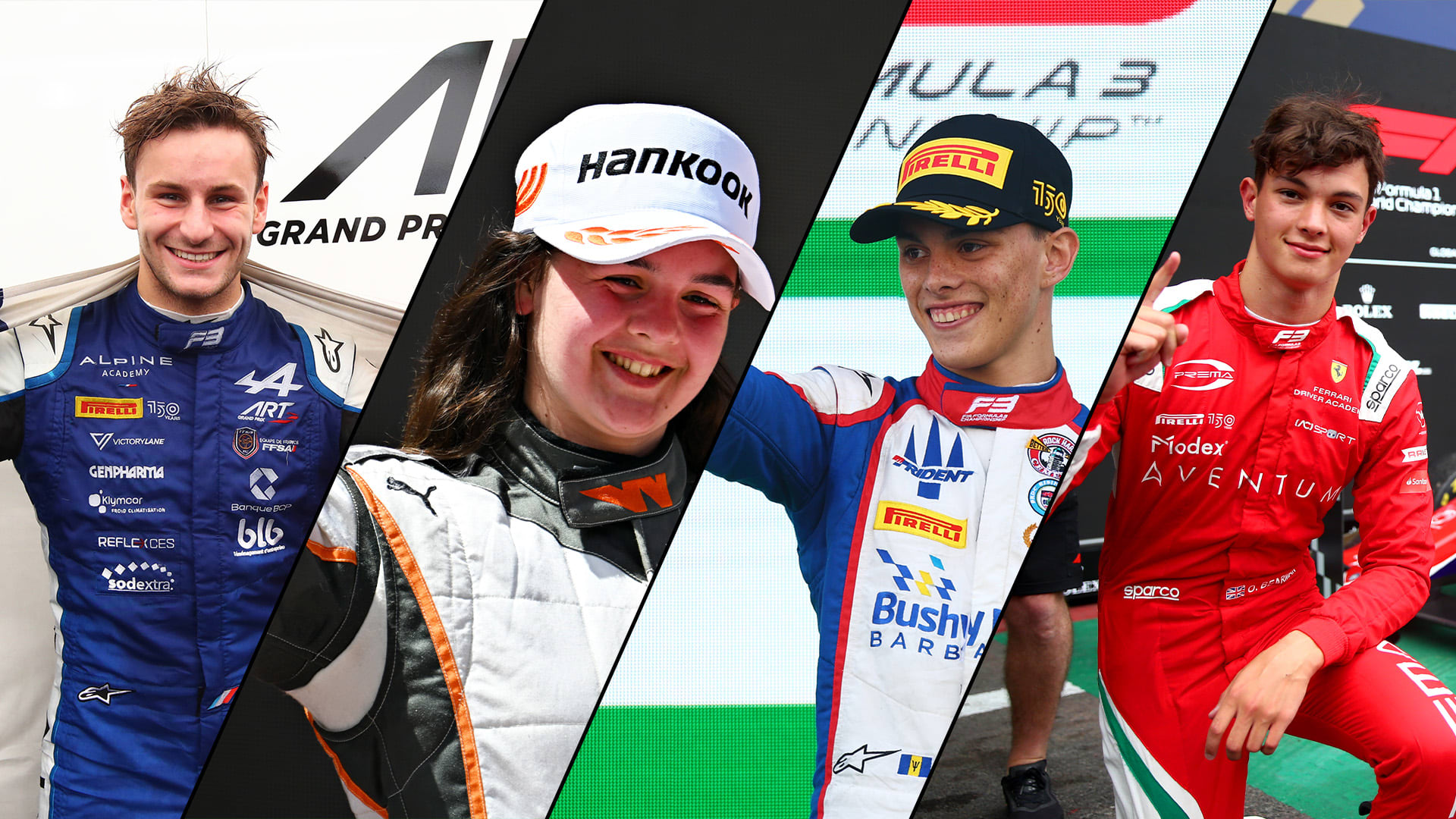 NEXT GEN: 20 of the most exciting up-and-coming talents on the road to F1