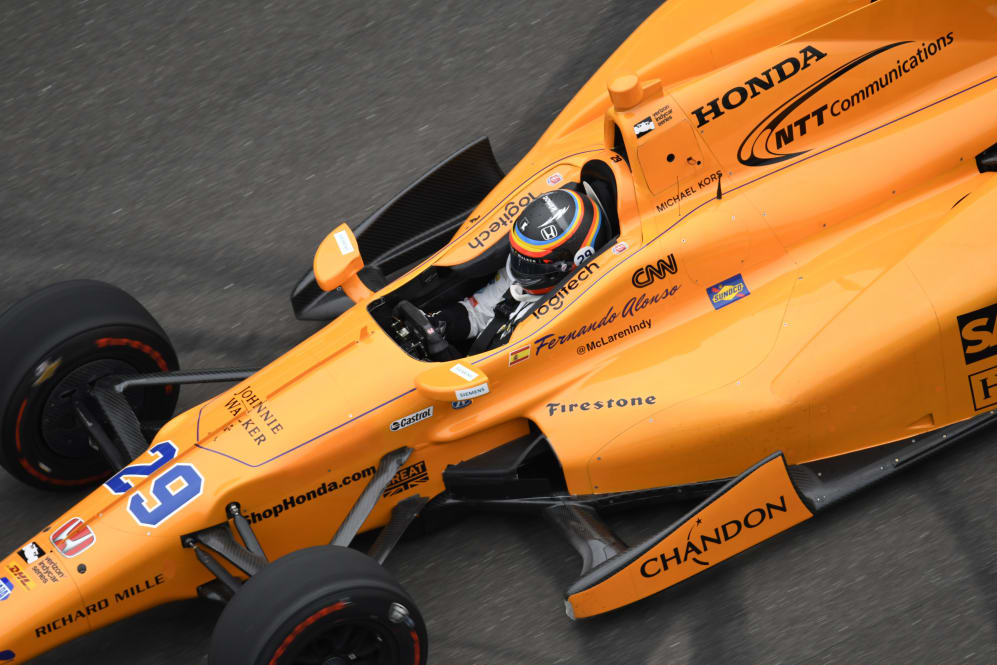 www.sutton-images.com
Fernando Alonso (ESP) McLaren/Andretti Autosport Dallara-Honda at