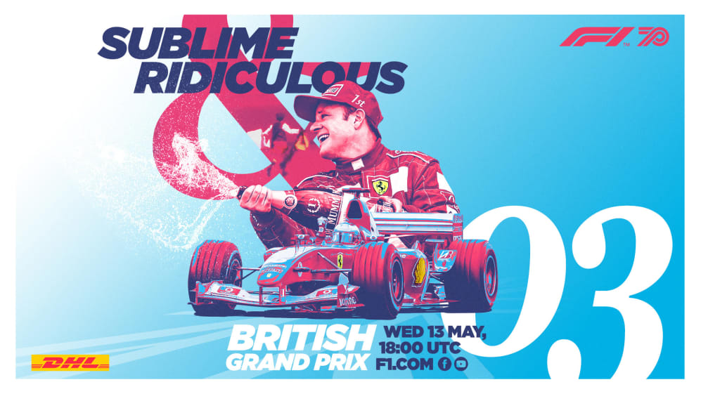 F1 70th anniversary online grand prix live stream