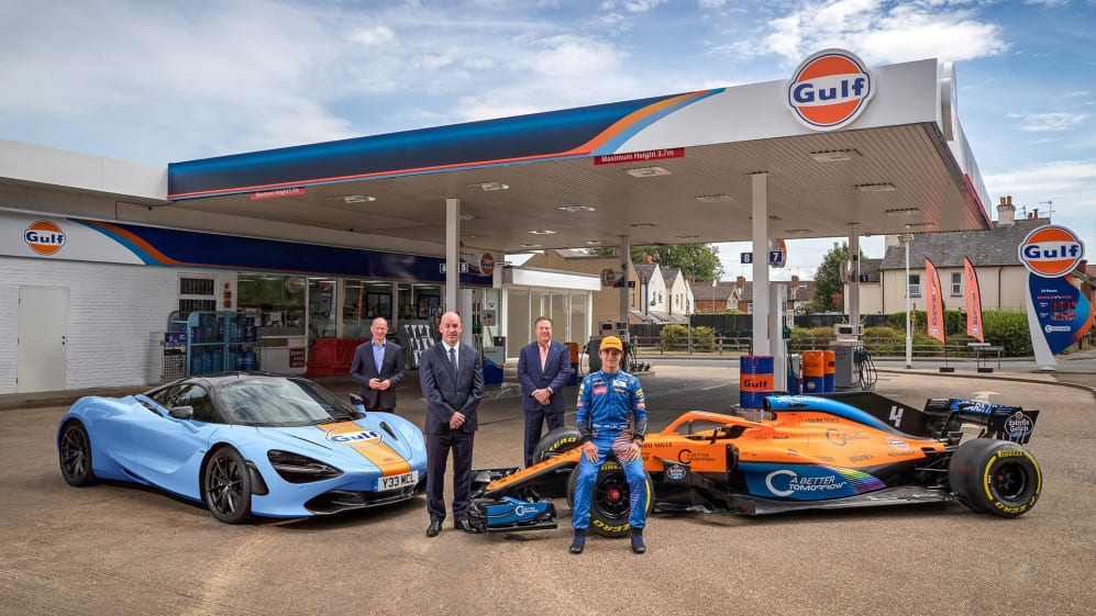 McLaren and Gulf
