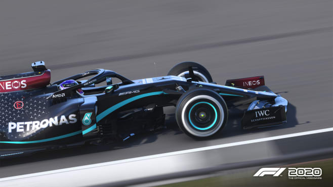 Codemasters update F1 2020 game with Mercedes' new black livery