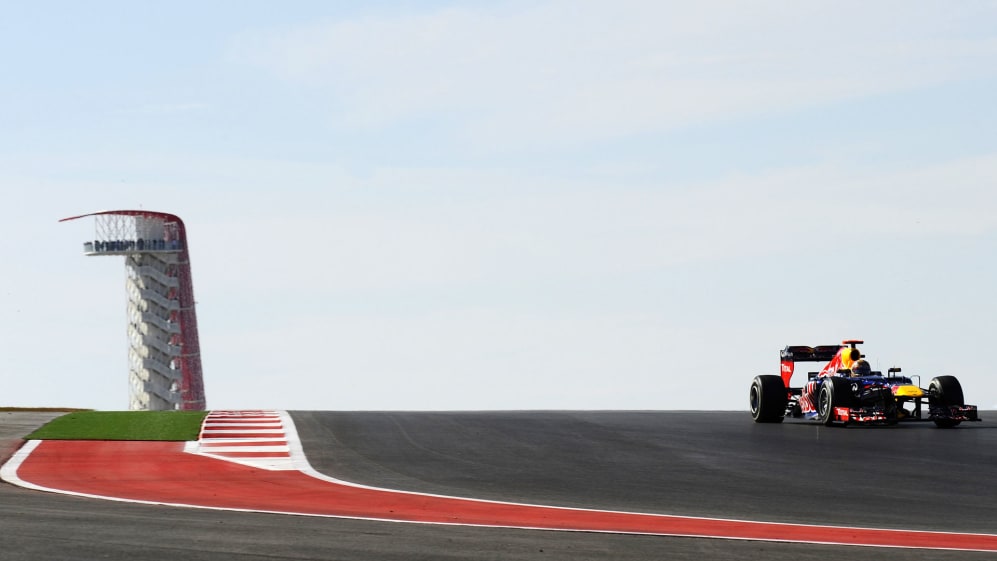 Sebastian Vettel (GER) Red Bull Racing RB8.
Formula One World Championship, Rd19 United States