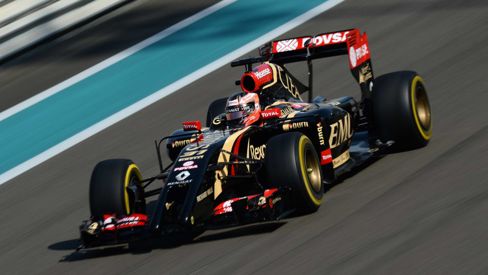 www.sutton-images.com
Esteban Ocon (FRA) Lotus E22.
Formula One World Championship, Rd19, Abu