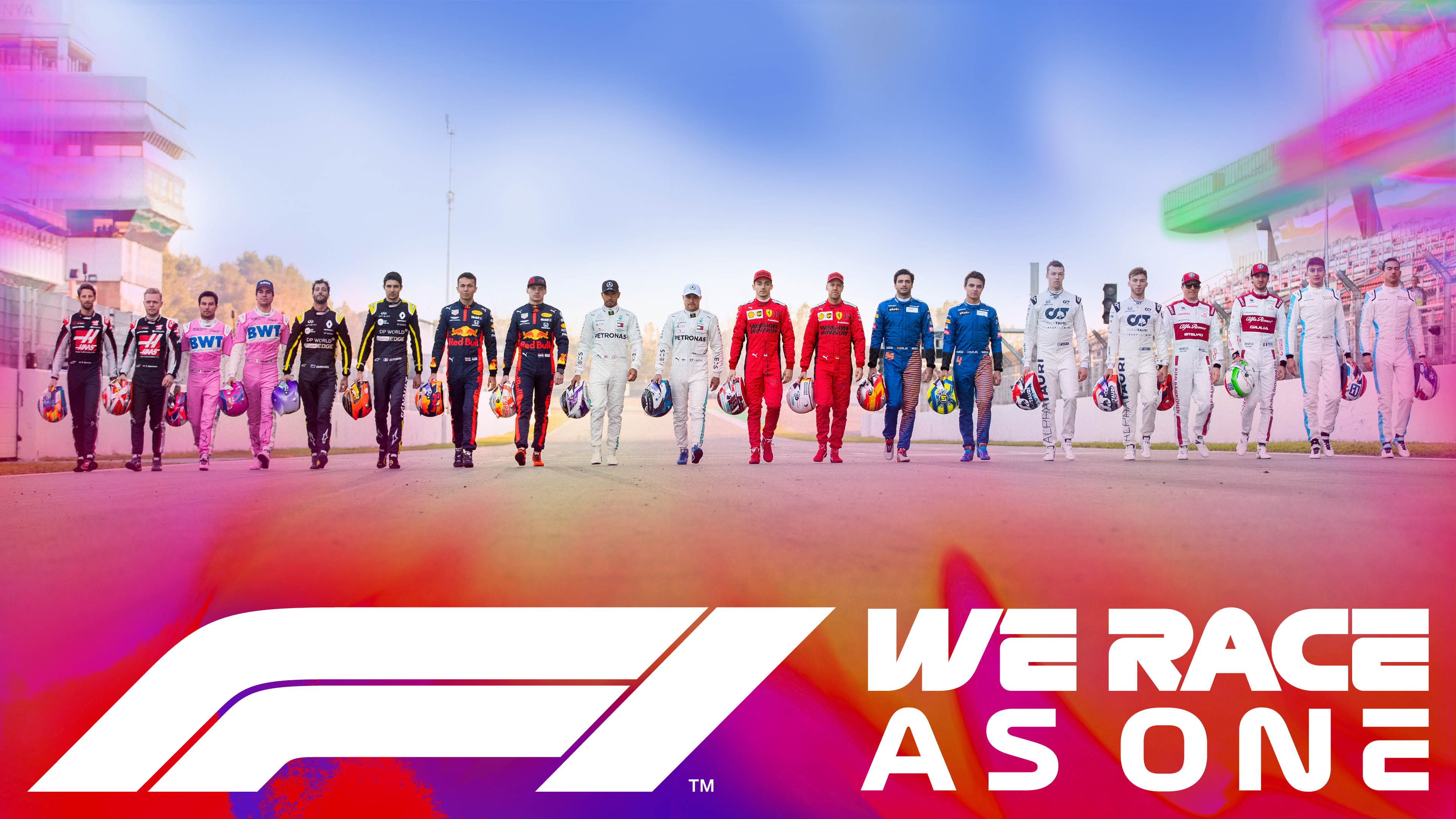 Formula 1 launches #WeRaceAsOne initiative to help fight challenges of COVID-19 and global inequality Formula 1®