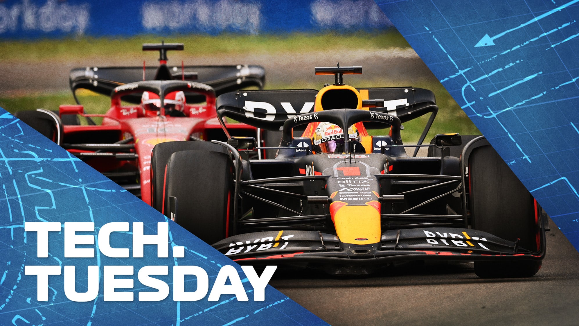 TECH TUESDAY: How performance has swung from Ferrari to Red during the 2022 season | Formula 1®