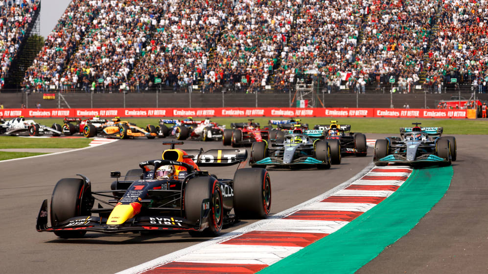 F1 World Championship points after the 2022 Mexican GP