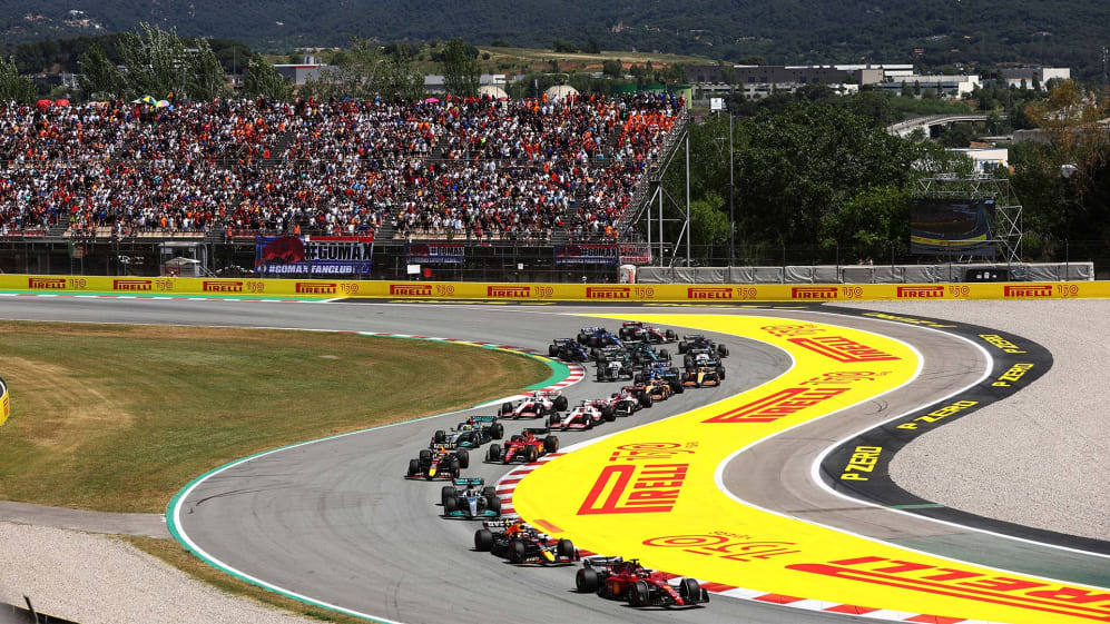 Drivers parade during the Formula 1 Pirelli Grand Premio de Espana 2022,  6th round of the 2022 FIA Formula One World Championship, on the Circuit de  Barcelona-Catalunya, from May 20 to 22