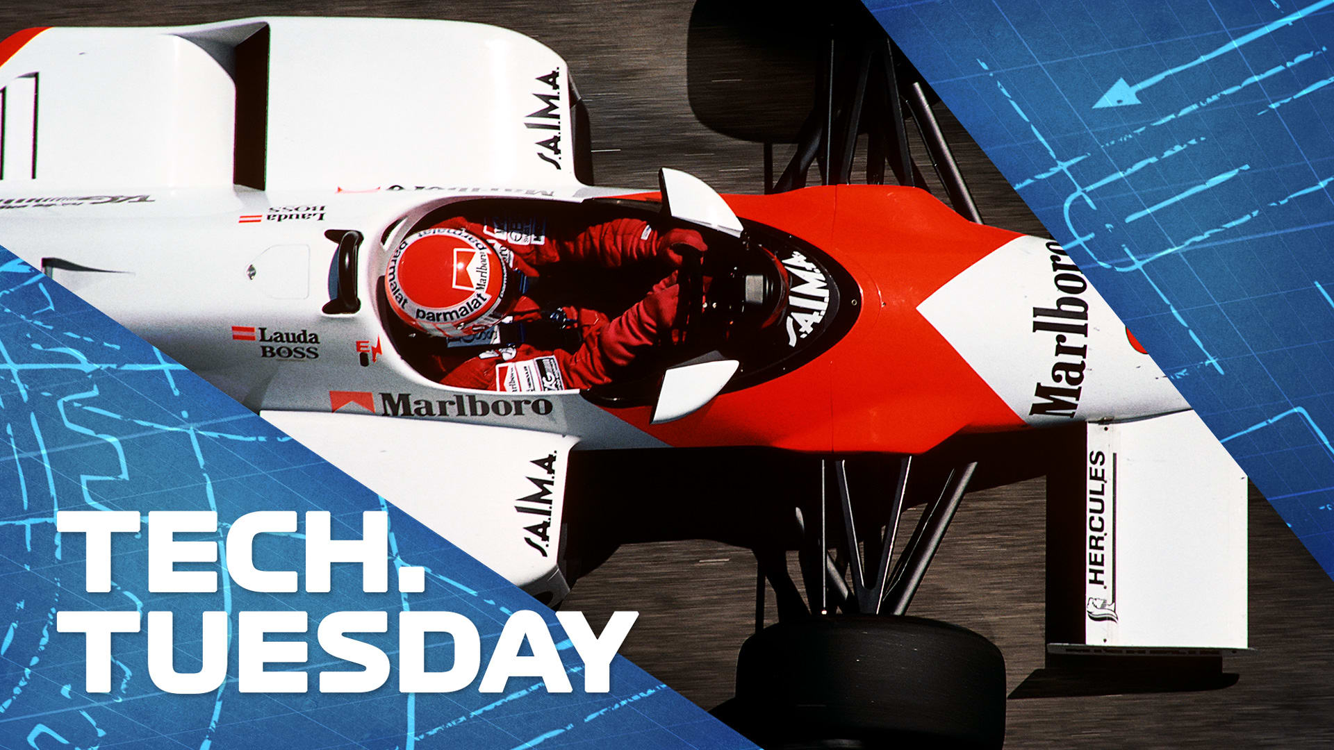 TECH TUESDAY: How Niki Lauda's final title-winning car, the 1984 McLaren  MP4/2, changed F1