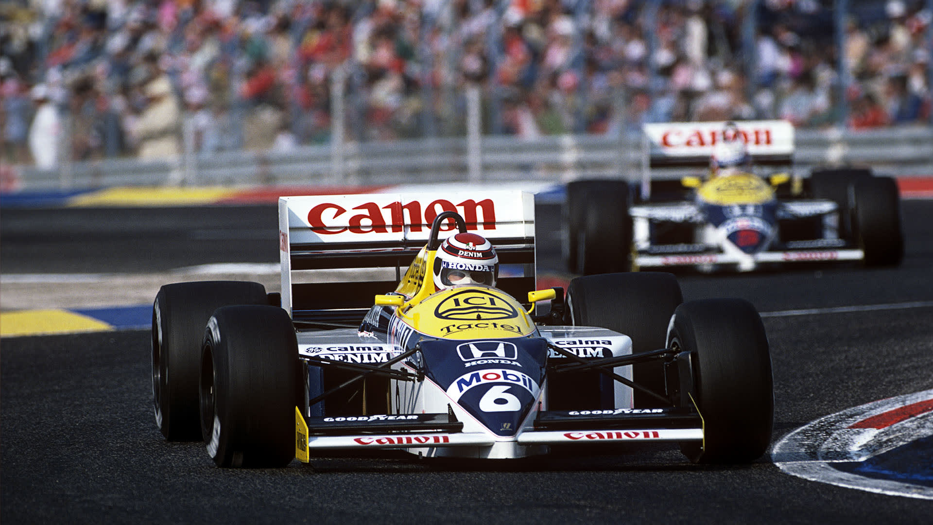 F1 REWIND Watch Mansell battling Piquet and Prost in the 1986 Australian Grand Prix Formula 1®
