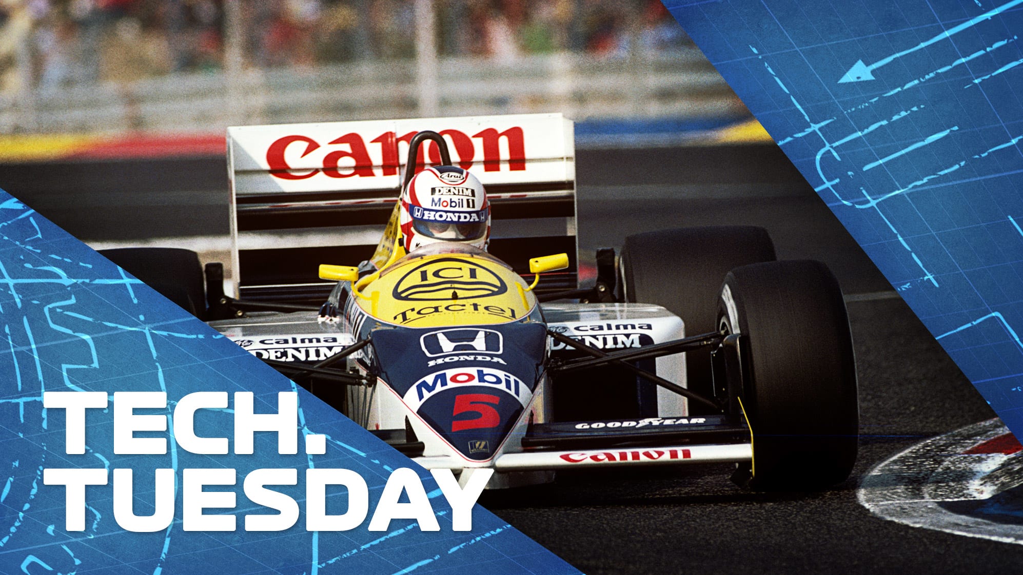 TECH TUESDAY Under the bodywork of 1986s best F1 car, the Williams FW11 Formula 1®