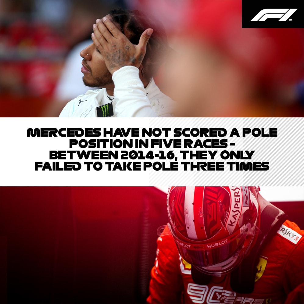 Merc pole position