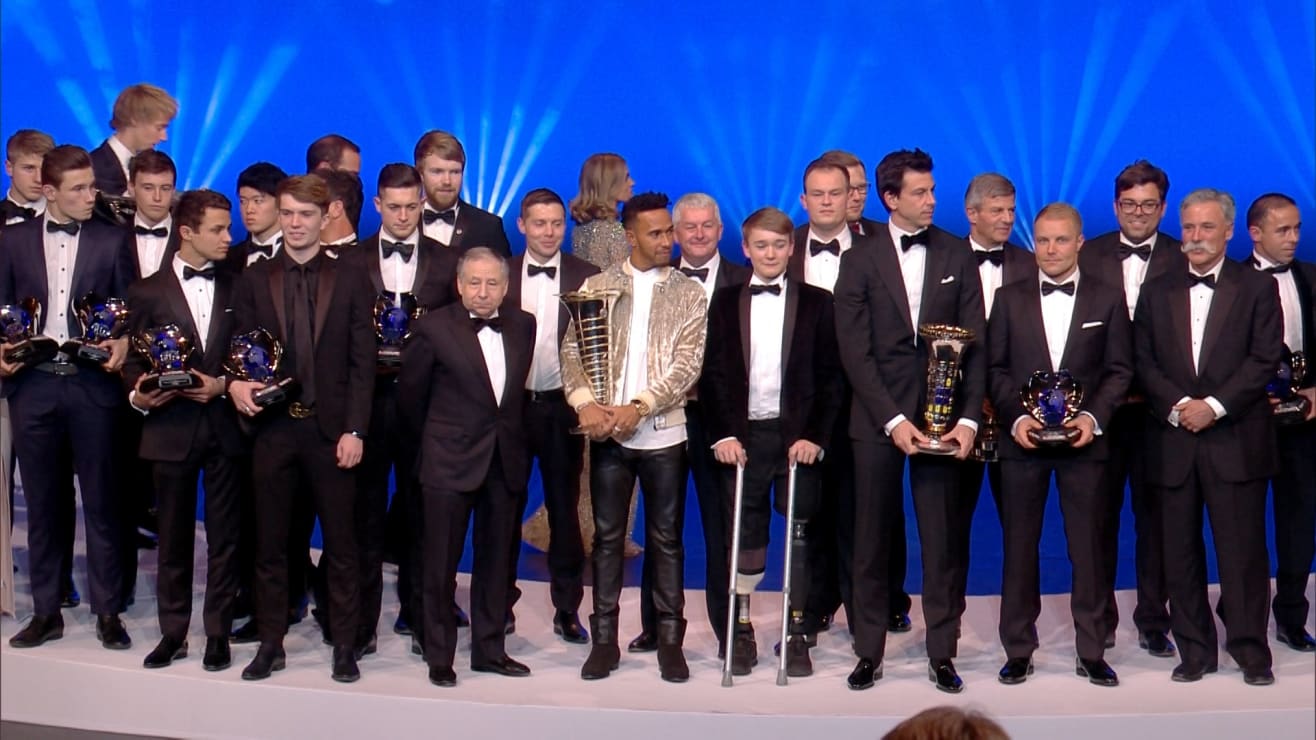 Verstappen officially crowned F1 World Champion at FIA Gala