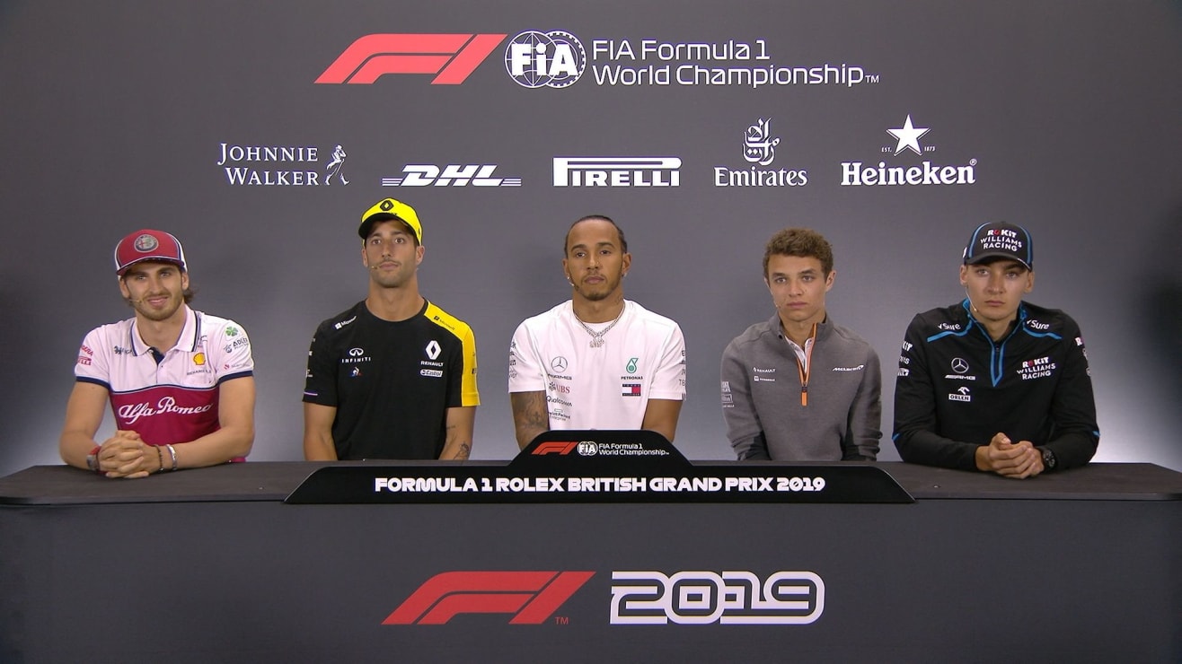 British Grand Prix 2019 FIA Thursday press conference transcript Formula 1®