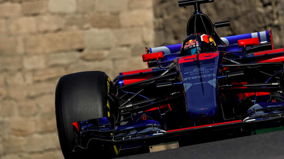 Daniil Kvyat (RUS) Scuderia Toro Rosso STR12 at Formula One World Championship, Rd8, Azerbaijan