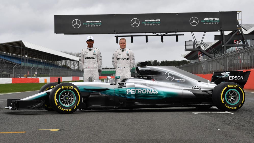 2017 Mercedes breaks cover at Silverstone