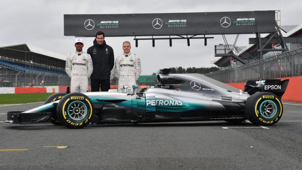 2017 Mercedes breaks cover at Silverstone