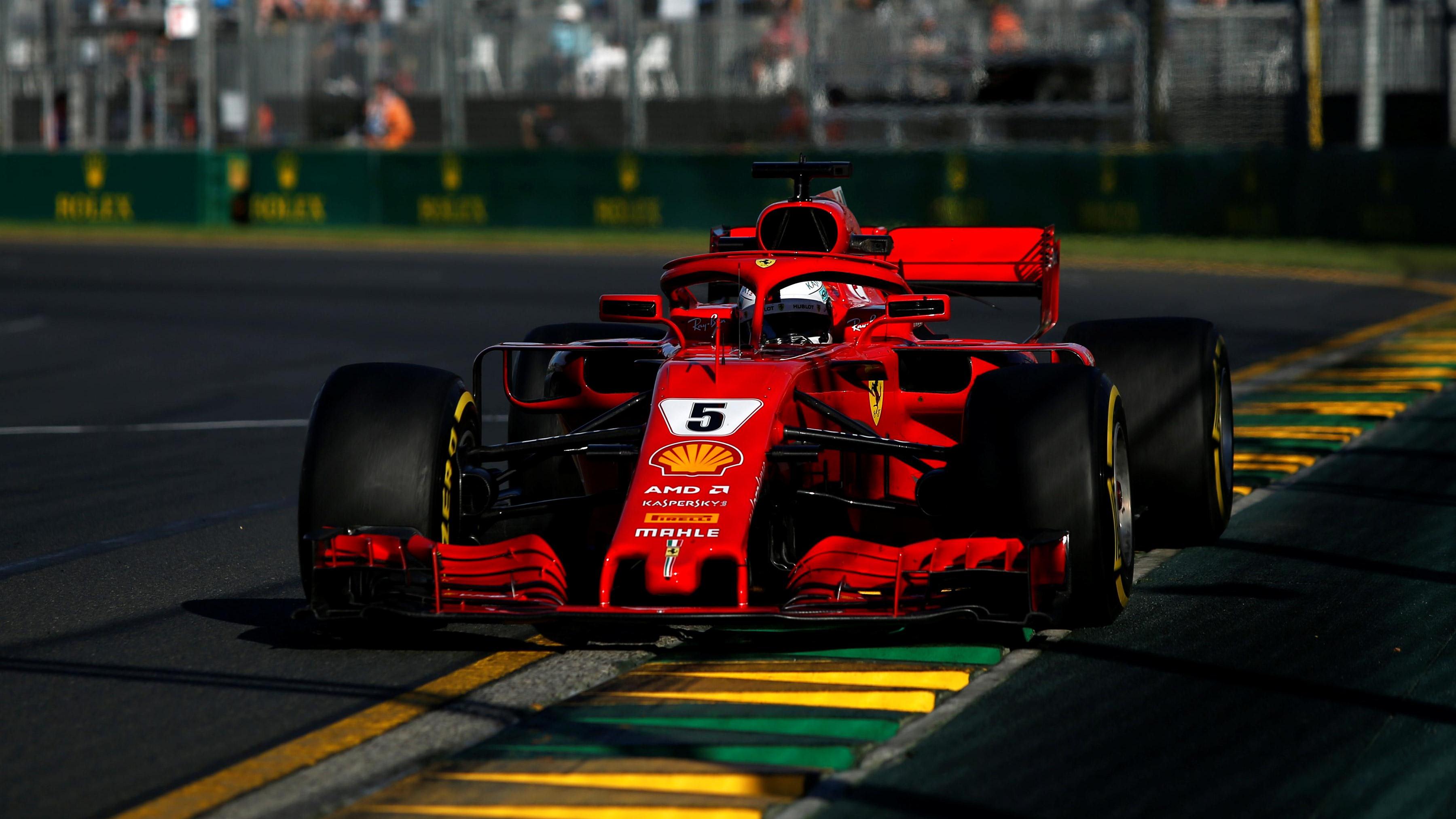 Ferrari chasing balance but Vettel encouraged by pace