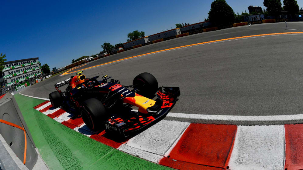 Max Verstappen (NED) Red Bull Racing RB14 at Formula One World Championship, Rd7, Canadian Grand