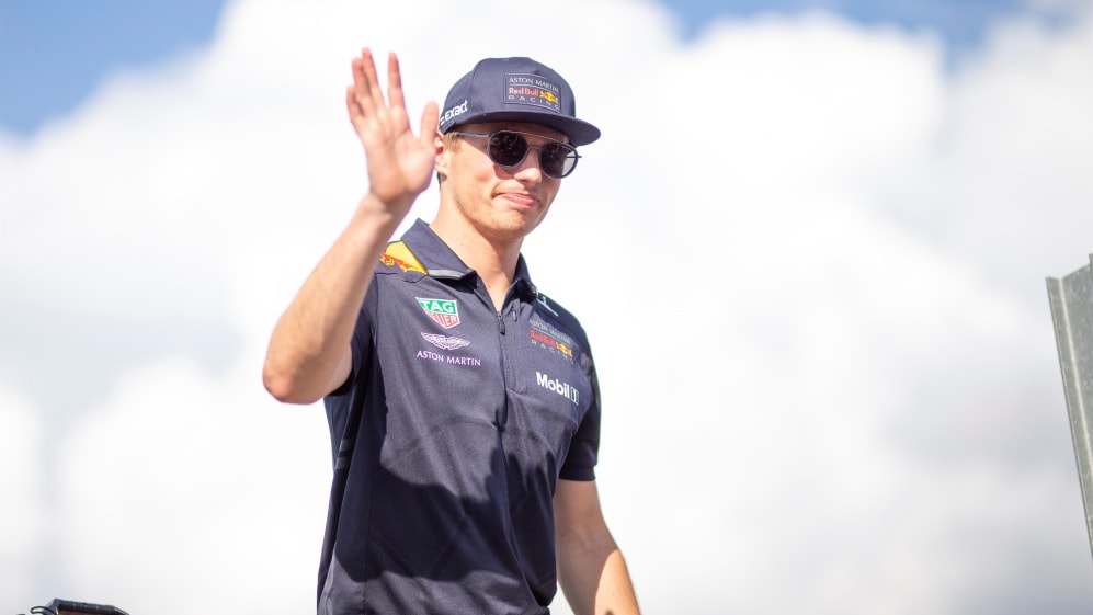 Max Verstappen (NED) Red Bull Racing at Formula One World Championship, Rd12, Hungarian Grand Prix,
