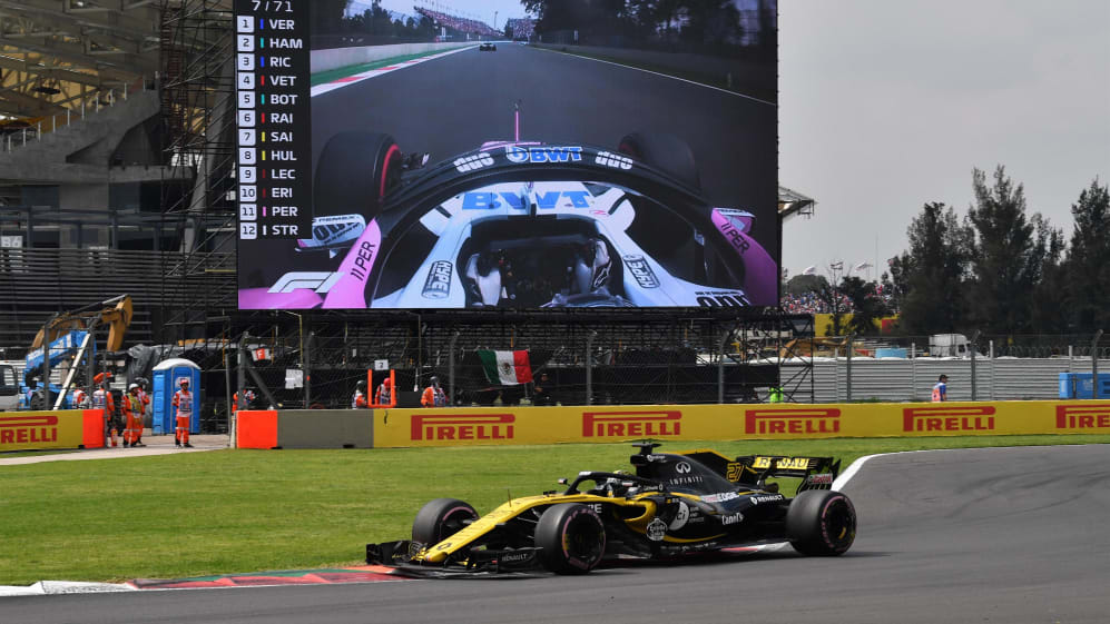 Nico Hulkenberg, Renault Sport F1 Team R.S. 18 at Formula One World Championship, Rd19, Mexican