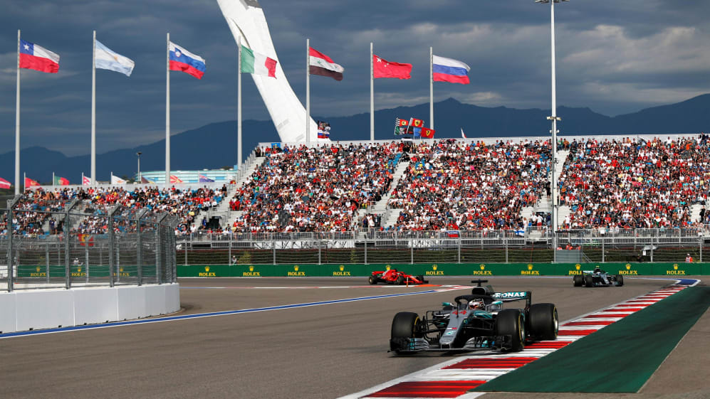 Lewis Hamilton wins Russian Grand Prix but is unhappy with team