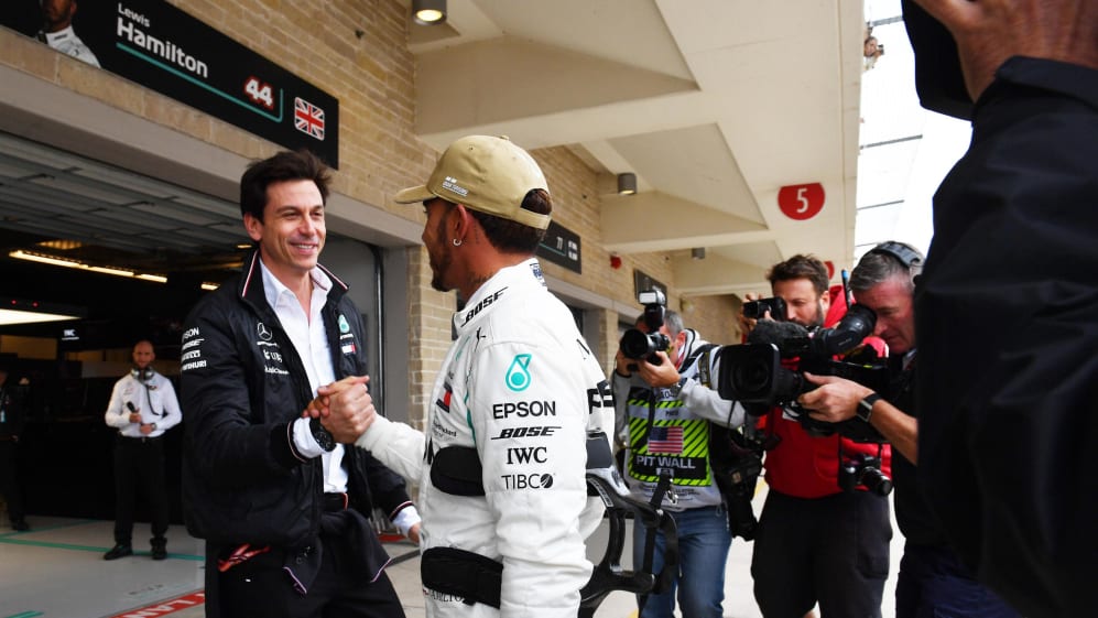 F1 2018 ended with a new Hamilton - Wolff