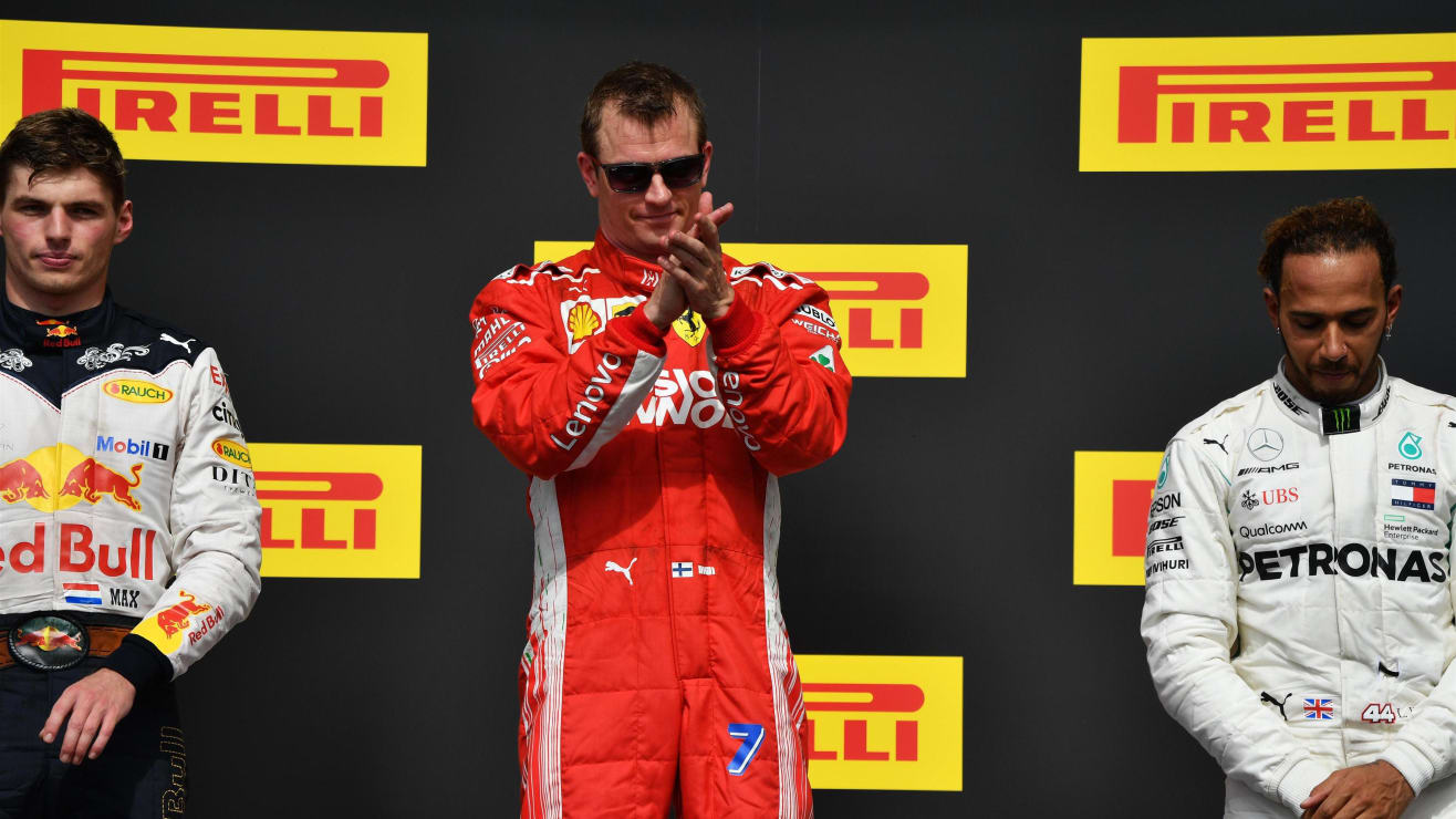 Formula 1 on X: BREAKING: Kimi Raikkonen wins in Austin