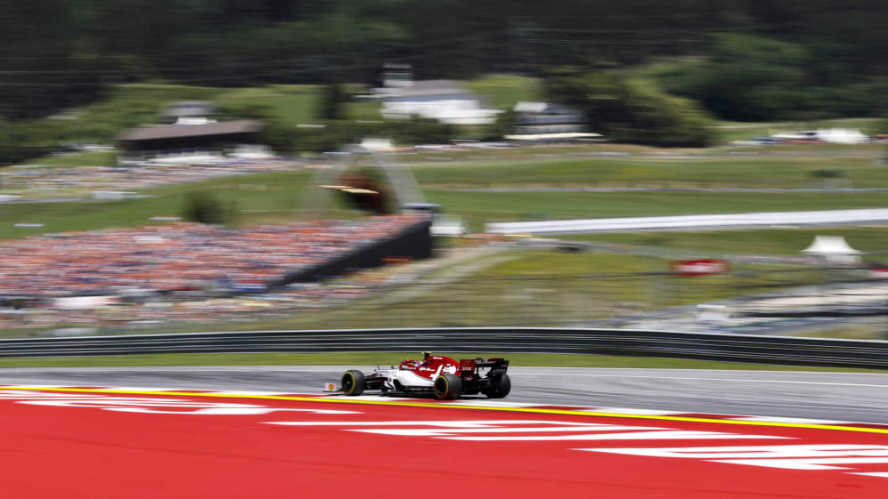 RED BULL RING, AUSTRIA - JUNE 29: Antonio Giovinazzi, Alfa Romeo Racing C38 during the Austrian GP
