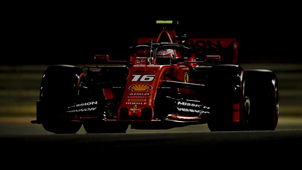 BAHRAIN INTERNATIONAL CIRCUIT, BAHRAIN - MARCH 29: Charles Leclerc, Ferrari SF90 during the Bahrain