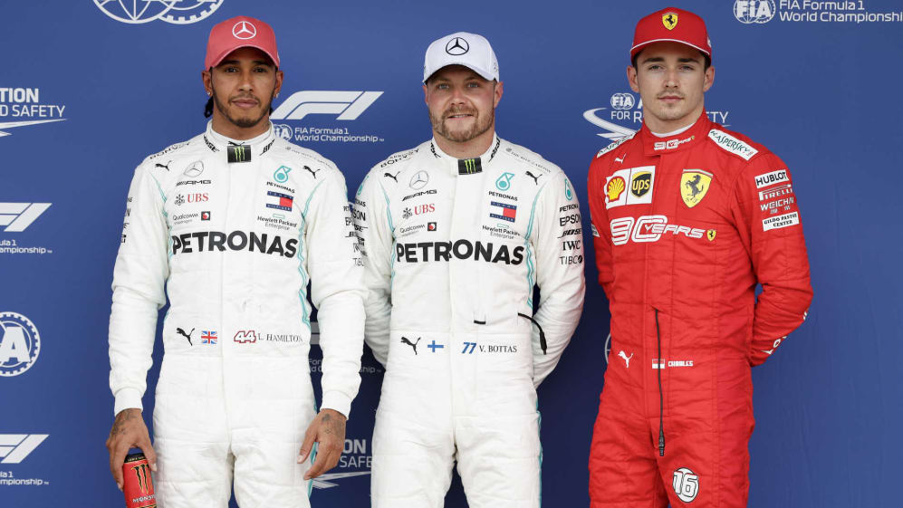 SILVERSTONE, UNITED KINGDOM - JULY 13: Lewis Hamilton, Mercedes AMG F1, Pole Sitter Valtteri