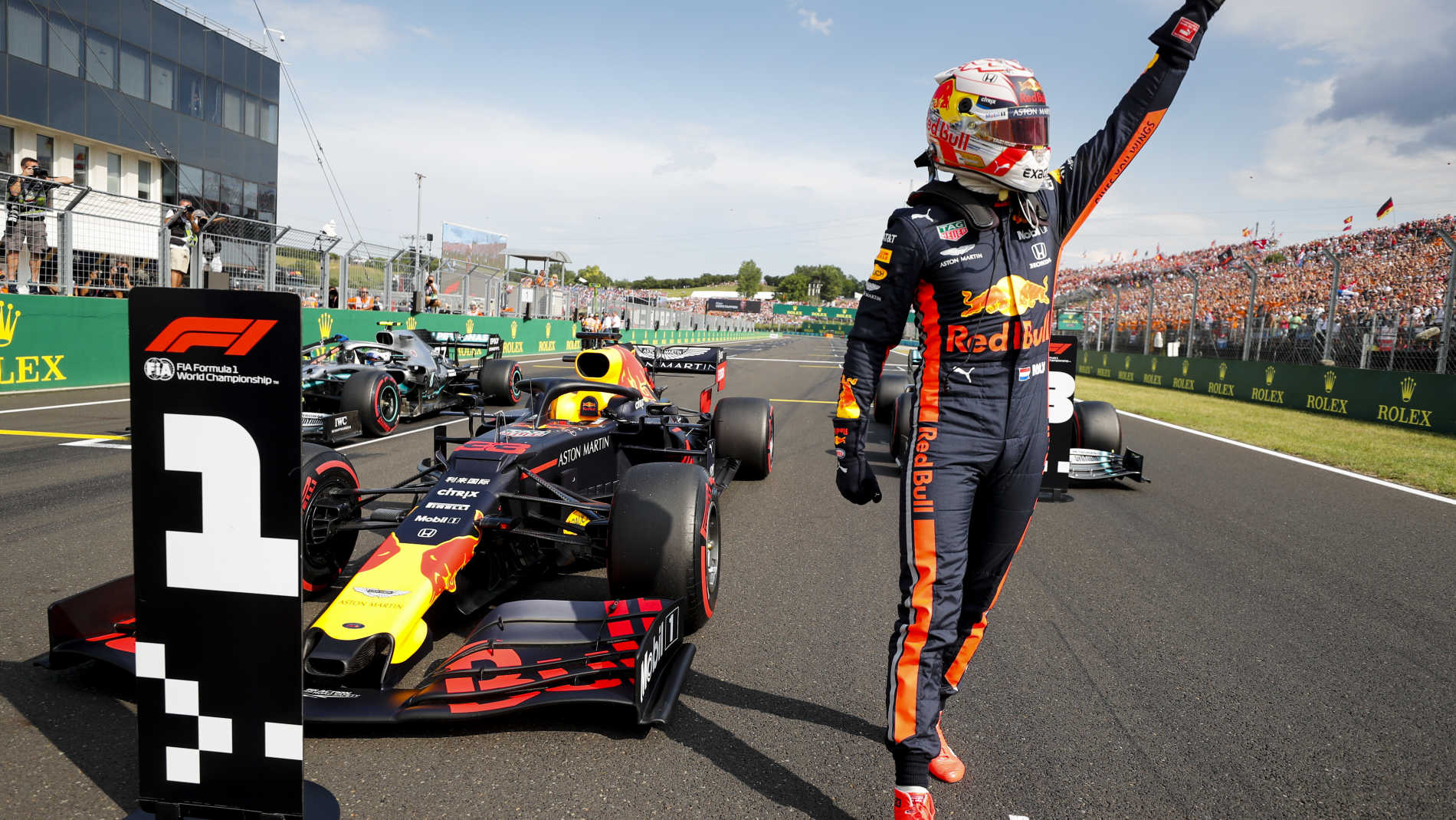 Verstappen takes maiden career pole in thrilling Hungary qualifying Formula 1®