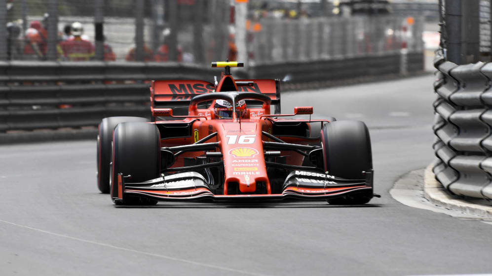 MONTE CARLO, MONACO - MAY 23: Charles Leclerc, Ferrari SF90 during the Monaco GP at Monte Carlo on