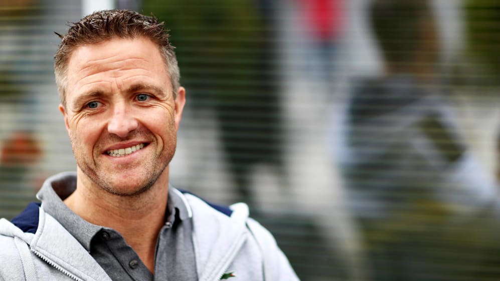 SOCHI, RUSSIA - SEPTEMBER 26: Former F1 driver Ralf Schumacher looks on in the Paddock during