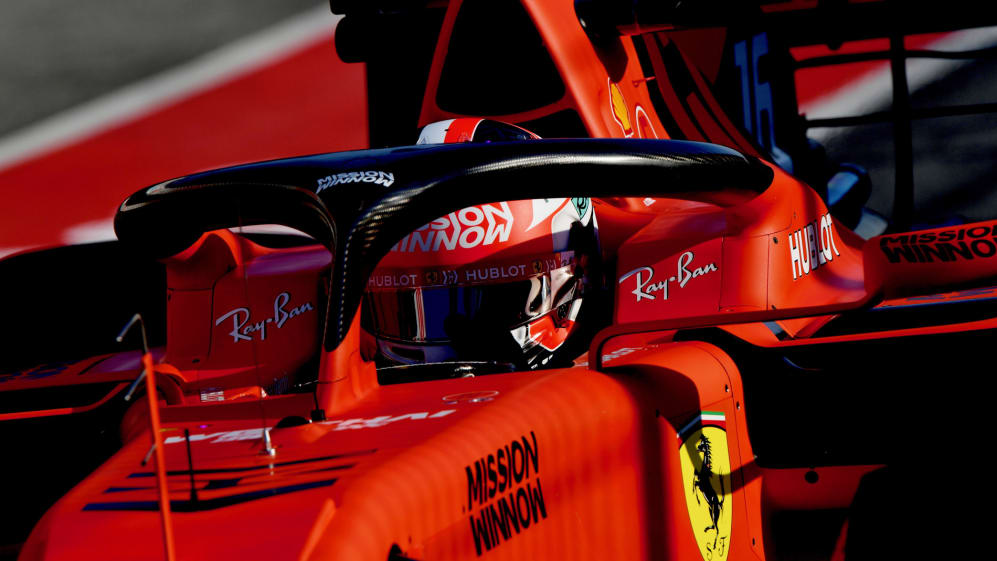 CIRCUIT DE BARCELONA-CATALUNYA, SPAIN - FEBRUARY 28: Charles Leclerc, Ferrari SF90 during the
