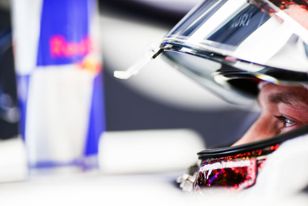 ABU DHABI, UNITED ARAB EMIRATES - DECEMBER 12: Daniil Kvyat of Scuderia AlphaTauri and Russia