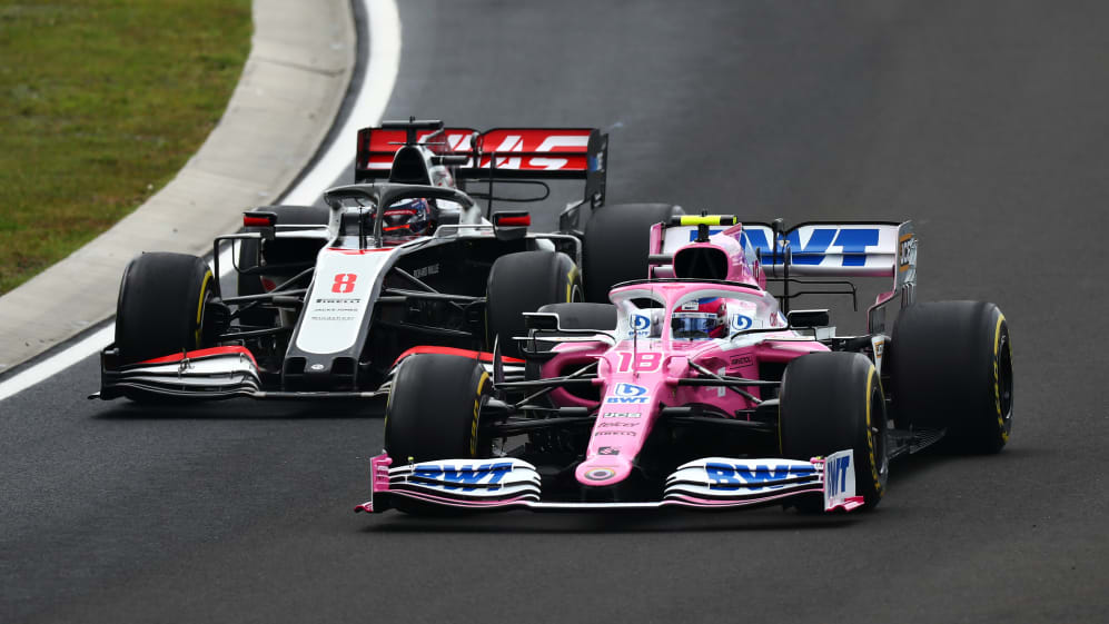 BUDAPEST, HUNGARY - JULY 19: Lance Stroll of Canada driving the (18) Racing Point RP20 Mercedes