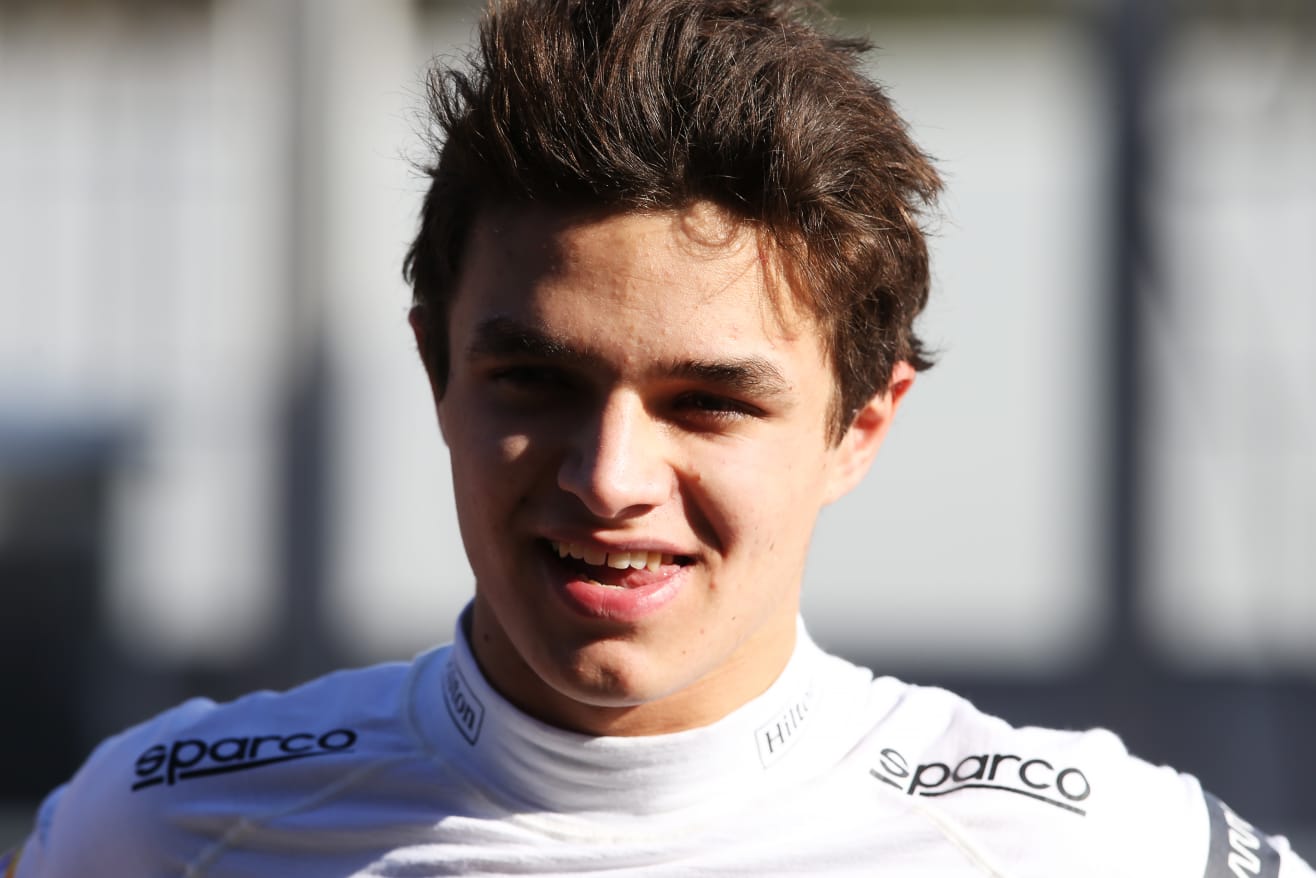 McLaren's Lando Norris to self-shave his hair on Thursday for charity ...