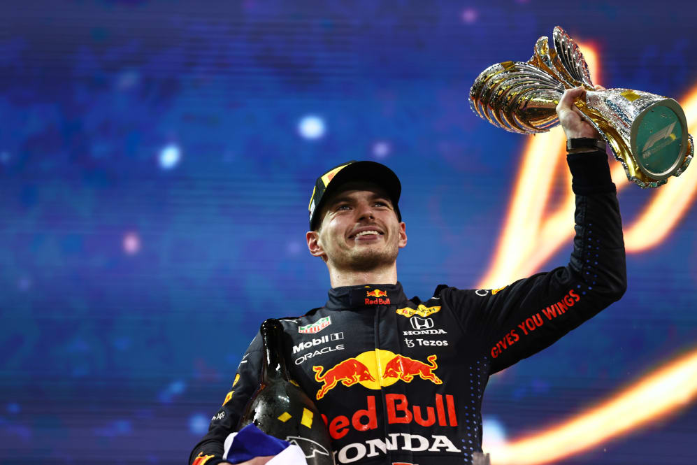 Max Verstappen is F1 champion 2021!